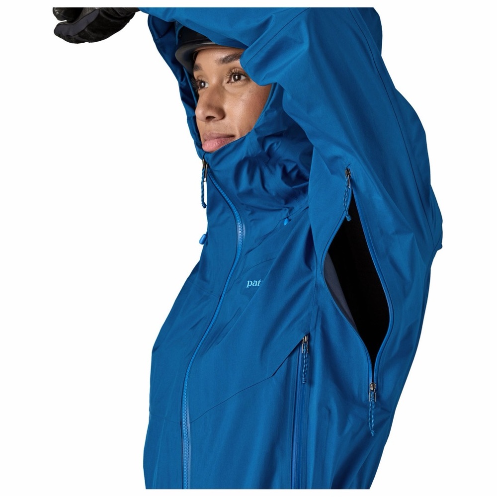 Patagonia NWT Women’s Powder town Jacket size XS Blue AP - Picture 3 of 16